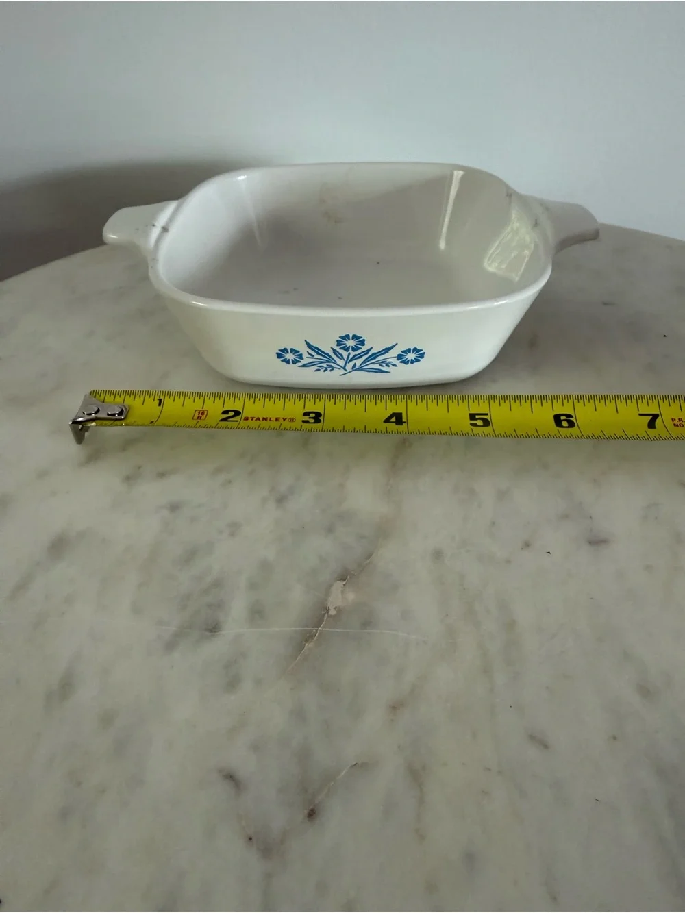 Vintage Corning Ware Silk & Roses Casserole Dish A-1-B, 1 Liter with lid